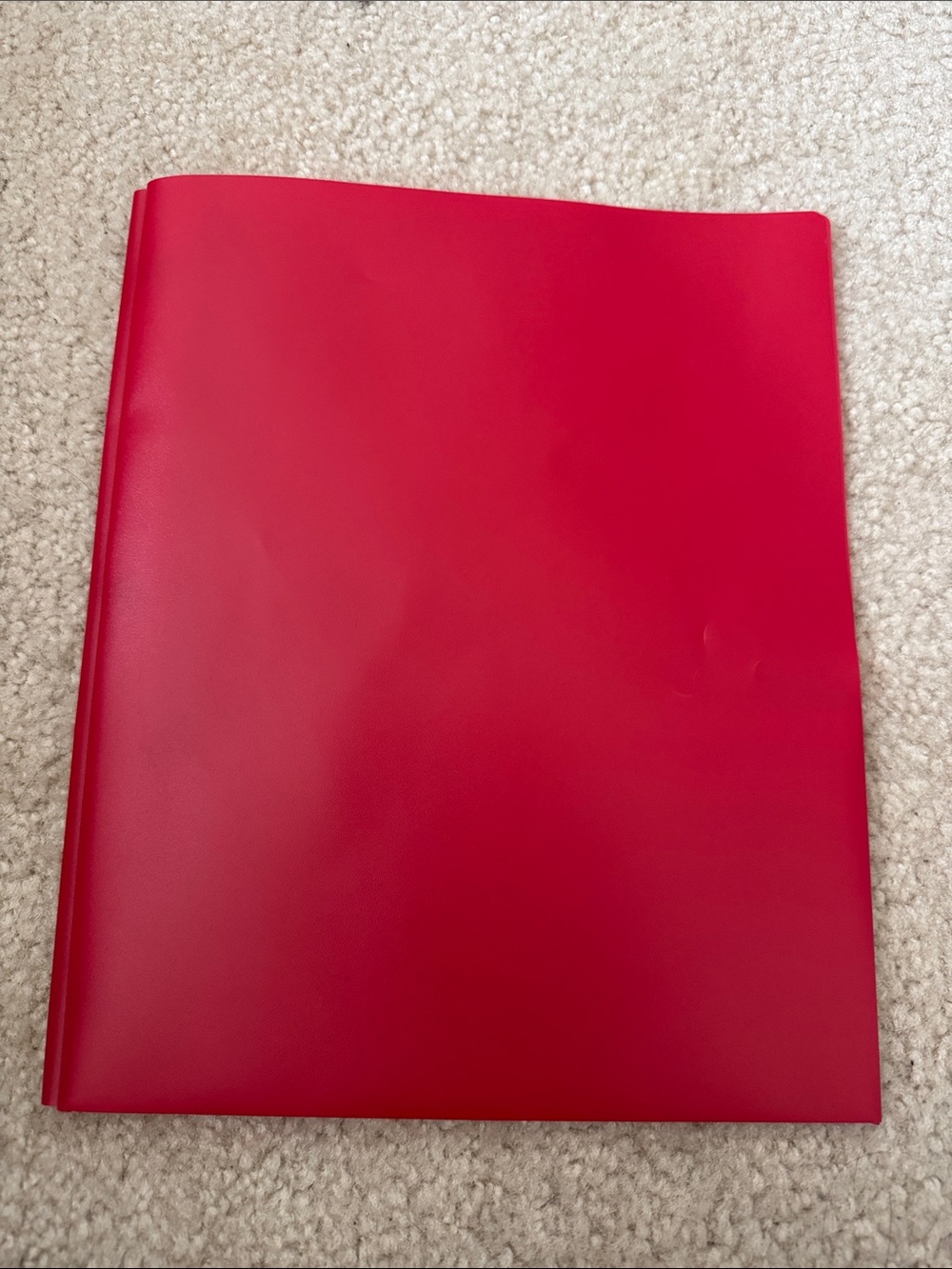 Red  - Slim Protective Folder
